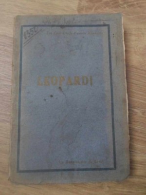 LEOPARDI-E. RODOCANACHI-233066 foto