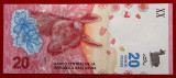 Argentina 20 pesos ND 2017 UNC necirculata **