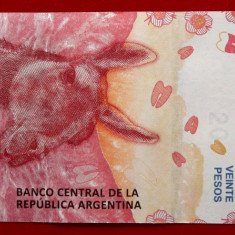 Argentina 20 pesos ND 2017 UNC necirculata **