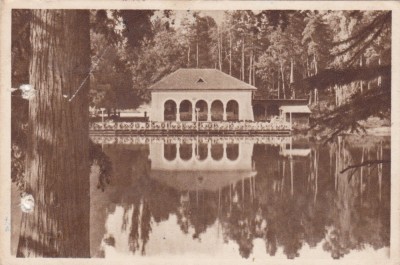 AMS - ILUSTRATA 1373, CRAIOVA - VEDERE DIN PARC, ANUL 1957, cu perforari foto
