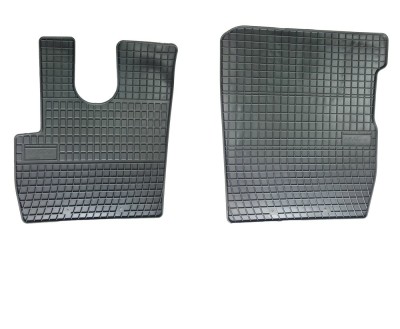 Set covorase auto din cauciuc Daf Cf 106 Euro 6 2012-, presuri BestAutoVest, negre, 2 buc. AutoDrive ProParts foto