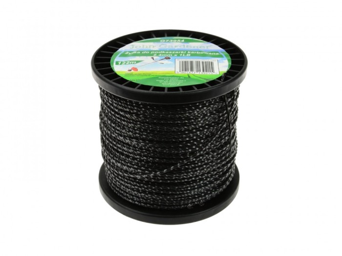 Coarda taiere pentru masini de tuns iarba, ondulata, 2.4mmx122m, GEKO G73954