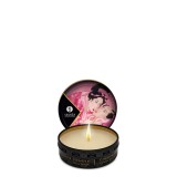 Mini Lumanare Masaj Rose Petals, 30 ml