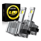 Set 2 Becuri auto LED Xenon Auxito&reg;, D3S, Plug&amp;Play, Canbus, 60 W, 20000 Lumeni