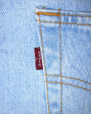 Blugi Barbati Jeans LEVI&amp;#039;S 501 &amp;quot;BIG E&amp;quot; USA - MARIME: W34 L32 - (Talie = 86 CM) foto