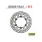 Disc frana fata Suzuki RM RMZ DRZ Yamaha YZ YZF WR 02- 19 250x118x3 6x6.5mm