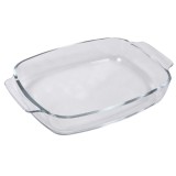 Tavă Termorezistentă Sticlă, 34x22x6 cm, Capacitate 2.9L, Oem