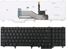 Tastatura laptop noua DELL Latitude E6520 E6530 E6540 E5520 BLACK(With Point stick.Backlit) US foto