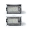 Set de 2 Lampi LED interior usi/portiere pentru Mercedes C-Class W205, S205, GLA X156, GLE W166, GLC X253, E-Class W212, S212, A-Class W176, B-Class W