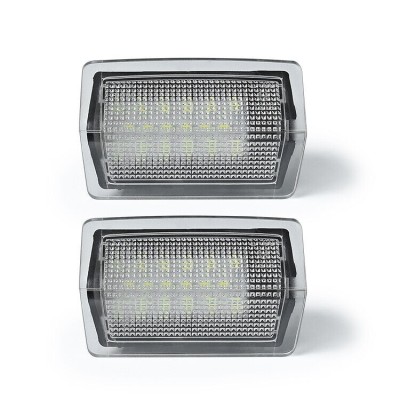 Set de 2 Lampi LED interior usi/portiere pentru Mercedes C-Class W205, S205, GLA X156, GLE W166, GLC X253, E-Class W212, S212, A-Class W176, B-Class W foto