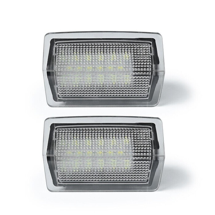 Set de 2 Lampi LED interior usi/portiere pentru Mercedes C-Class W205, S205, GLA X156, GLE W166, GLC X253, E-Class W212, S212, A-Class W176, B-Class W