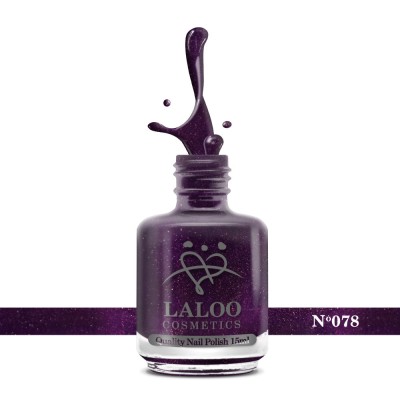 No.078 shimmering Purple| Weekly Nail Polish 15ml foto