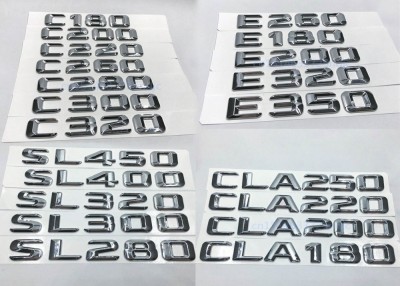 Emblema/sigla Mercedes E220/GLK250/S400/E350/GL550/C350 foto
