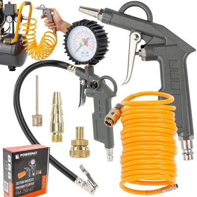Set scule pneumatice PM-ZNP-6T, Powermat PM1290 foto