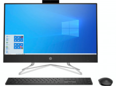 Sistem All in One HP 24-df0049nw 23.8 inch FHD AMD Athlon 3150U 4GB DDR4 256GB SSD Windows 10 Home Black foto