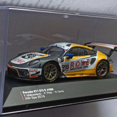 Macheta Porsche 911 GT3 R 2nd 24h Spa 2019 - IXO Premium 1/43