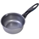 Cratiță Neaderentă, Gri, M&acirc;ner Negru, Diametru 14cm, Oem