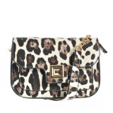 Geanta mini cu model animal print