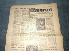 ZIARUL SPORTUL 29 MARTIE 1983 foto