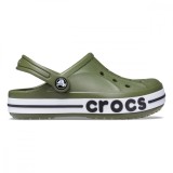 Saboti Crocs Toddler Bayaband Clog Verde - Army Green, 20, 22 - 25