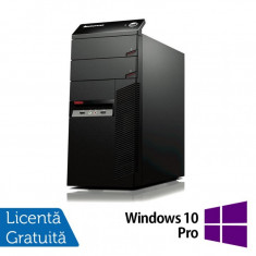 Calculator LENOVO ThinkCentre A58 Tower, Intel Core2 Quad Q6600 2.40GHz, 4GB DDR2, 320GB SATA, DVD-RW + Windows 10 Pro foto