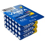Set 24 Baterii Alcaline Varta Longlife Power AAA LR03 1.5V, Made in Germany,  Durata Lunga, Jucarii, Lanterne, Telecomenzi