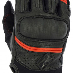 Manusi Moto Piele Richa Protect Summer 2 Gloves, Negru/Rosu, 3XL