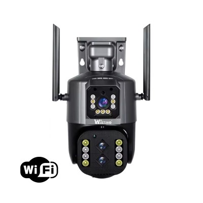 Camera de Supraveghere Wifi Exterior 4K 8MP (4MP+4MP), Zoom 10x, Notificari, Control din Aplicatie, Urmarire Automata foto