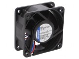 Ventilator DC Axial 24V 60x60x25mm 46m3/h 39dBA Cu Bilă