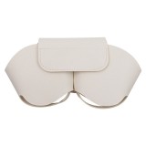 Cumpara ieftin Husa din Silicon Versatyx, Compatibil cu Airpods Max, Protectie piele ecologica pentru casti tip wireless, Alb