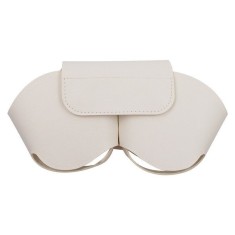 Husa din Silicon Versatyx, Compatibil cu Airpods Max, Protectie piele ecologica pentru casti tip wireless, Alb
