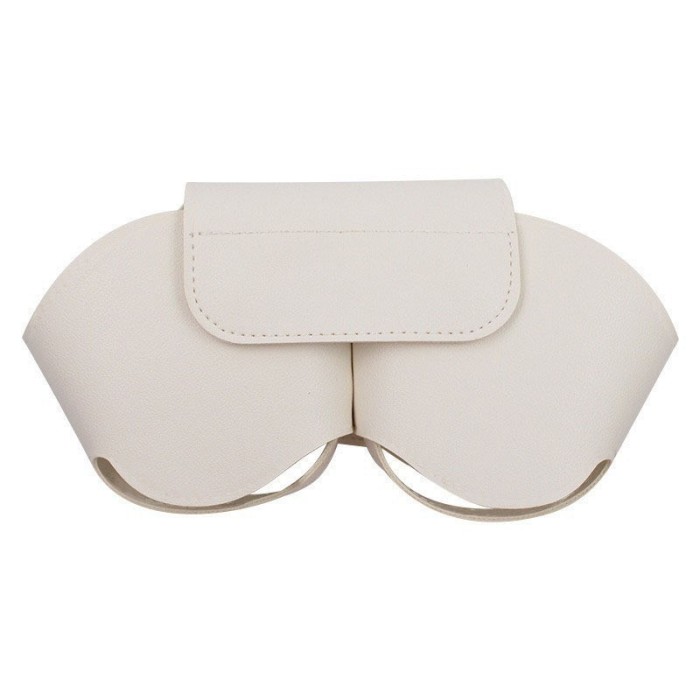 Husa din Silicon Versatyx, Compatibil cu Airpods Max, Protectie piele ecologica pentru casti tip wireless, Alb