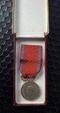 Medalia Virtute / Virtutea Militara model 2 de pace acordat in 1941 pt Rebeliunea Legionara din Bucuresti