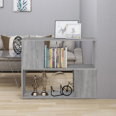 vidaXL Bibliotecă/Separator de cameră, gri sonoma, 80x24x63 cm 826645 foto