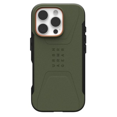 Husa pentru iPhone 16 Pro - UAG Civilian MagSafe - Olive Drab foto