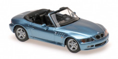 BMW Z3 - 1997 - BLUE - MAXICHAMPS 1:43 foto