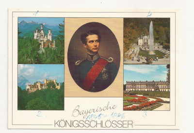 SG1 - Carte Postala - Germania -Bayerische Konigsschlosser, Circulata 1990 foto