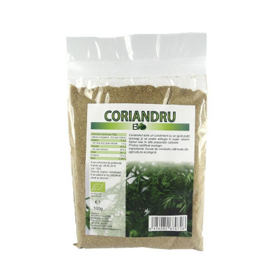 Coriandru Bio 100 grame Deco foto