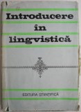 Introducere in lingvistica - Carte anticariat, stare buna (supracoperta uzata) - Eseu critica literara