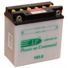 Baterie moto 12V 9Ah (YB9-B) pachet acid inclus foto