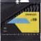 Set de burghiu HSS-R PENTRU METAL 19 BUC: 1-10 mm V STA56025-QZ STANLEY