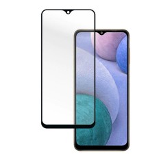 Folie sticla securizata compatibila cu samsung galaxy m32, pro cfp1, full glue, lipire completa, 9h, casefriendly htpmag, neagra foto