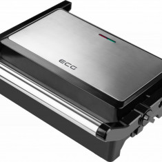 Sandwich maker si grill ECG S 3070 Panini Power, 1500 W, deschidere 180°, placi