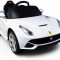 Masinuta electrica pentru copii Ferrari F12 1x 25W 12V #Alb