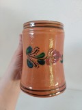 Cana mare / halba ceramica Made in Hungary Zsurizte A Nepi Iparmuveszeti Tanacs