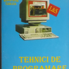 Tudor Sorin - Tehnici de programare, manual pentru clasa a X-a