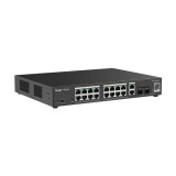 Cumpara ieftin Switch 16 porturi PoE+, 2 porturi GE, 2 porturi SFP, Gigabit, Cloud Management - Ruijie RG-ES220GS-P