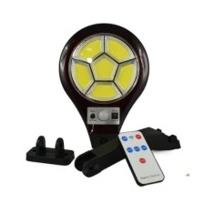 Lampa solara FOXMAG24, cu senzor de miscare, cu senzor crepuscular, 158 Led, rosu