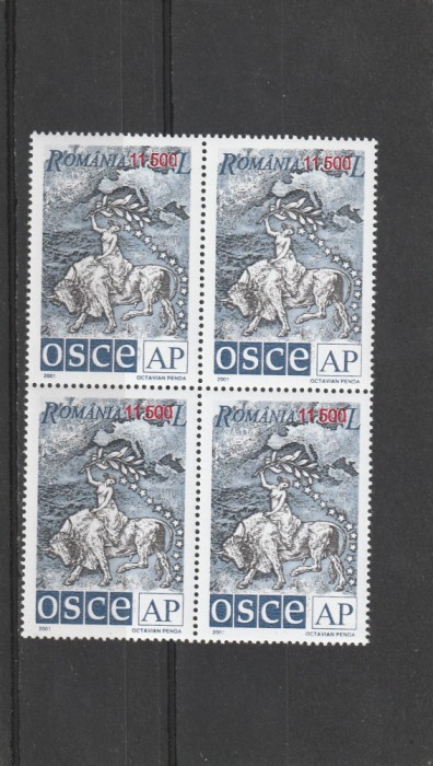 OSCE , bloc de 4 ,nr lista 1552,Romania.