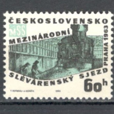 Cehoslovacia.1963 Congres mondial al otelarilor Praga XC.348